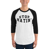 3/4 sleeve raglan shirt