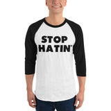 3/4 sleeve raglan shirt