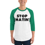 3/4 sleeve raglan shirt