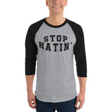 3/4 sleeve raglan shirt