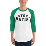 3/4 sleeve raglan shirt