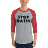 3/4 sleeve raglan shirt