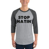 3/4 sleeve raglan shirt