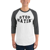 3/4 sleeve raglan shirt